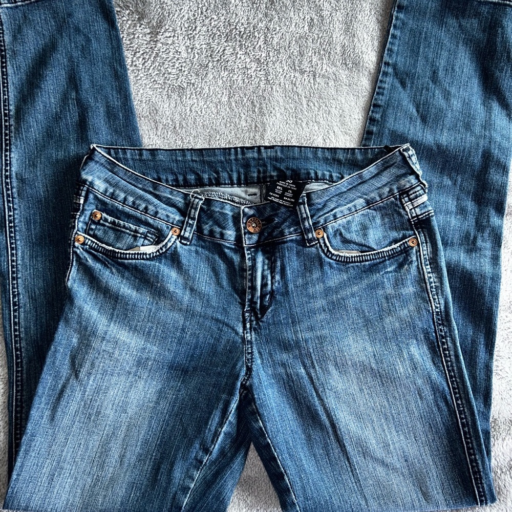 Buffalo David Bitton Women's Blue Skinny Jeans